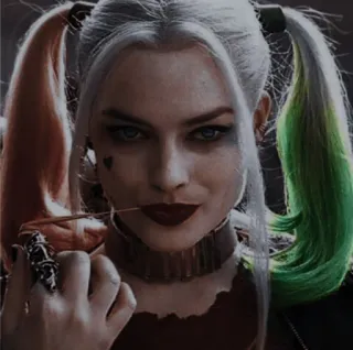 harley quinn @pixelhelpeu whatsapp stickers
