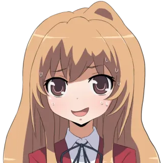 😗 Taiga Aisaka Toradora! Anime, Manga, Toradora, Taiga Aisaka whatsapp sticker