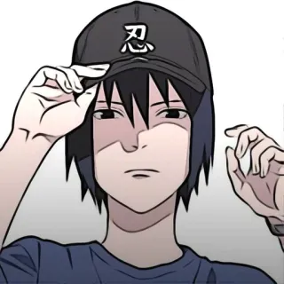 🍙 Sasuke Uchiha Naruto 忍 Anime, Naruto, Sasuke, Ninja, Manga, Dibujos animados, Sticker whatsapp sticker