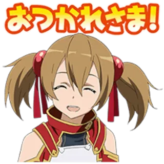😅 Silica Sword Art Online おつかれさま! Anime, Meisje, Leuk, Cartoon, Sword Art Online, Silica telegram sticker