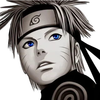 😒 Naruto アニメ, マンガ, ナルト, うずまき, 忍者 telegram sticker