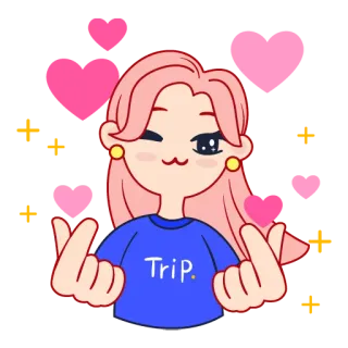 Sister Trip whatsapp stickers