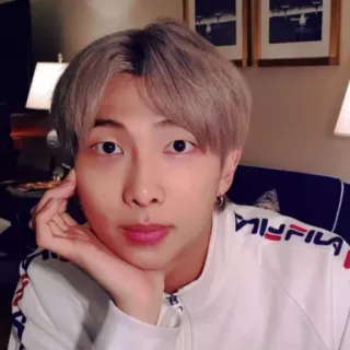 🪐 RM เคป็อป, ไอดอล, นักร้อง, ภาพเหมือน, RM, BTS telegram sticker