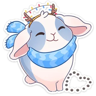 Зимний Альдебаран @TgSticker telegram stickers