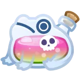 Kissed Frog telegram emojis 🐸