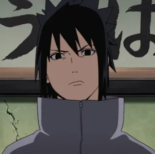 🀄️ Sasuke Uchiha Naruto Аниме, Учиха, Саске, Манга, Ниндзя telegram sticker