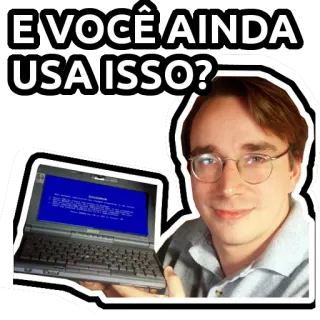 LinusTorvalds telegram stickers