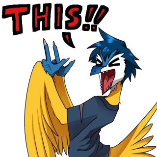 Coju's Vilous sona telegram stickers
