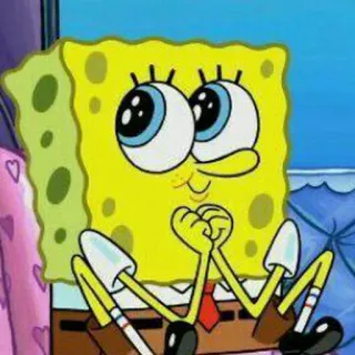 🧽 Spongebob spongebob, desenho animado, nickelodeon, engraçado, meme telegram sticker