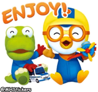 @MHStickers Pororo 1 telegram stickers