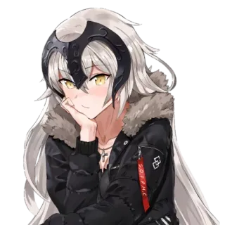 😏 S.O.P.H.C. Anime, Dziewczyna, Moda, Casual, Kurtka telegram sticker