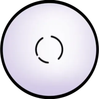 👁 眼睛, 动漫, 写轮眼, 白眼, 瞳术 telegram sticker