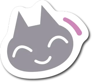 😊 kucing, stiker, imut, binatang, kartun telegram sticker