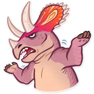 Dinosaurs whatsapp stickers
