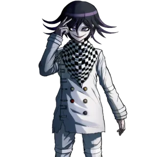 🙂 Kokichi Oma Danganronpa Аниме, Кокичи Ома, Данганронпа, Персонаж, Искусство, Злодей telegram sticker