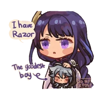 🐺 Razor I have Razor
The goodest boy video game, character, fanart, cute, anime, sticker telegram sticker