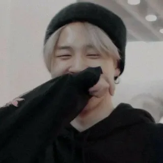 😆 người, đàn ông, nụ cười, hạnh phúc, mũ beanie, kpop telegram sticker
