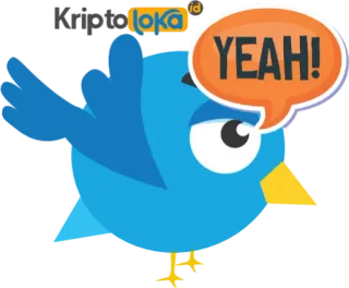 😆 YEAH! птица, мультфильм, счастливый, праздник, веселье whatsapp sticker