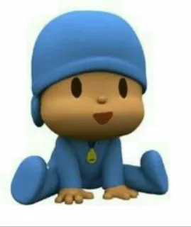 🌚 Pocoyo Cartoon, Pocoyo, Personage, Kind telegram sticker