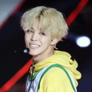 🍀 Jimin Чимин, BTS, K-Pop, певец, исполнитель whatsapp sticker
