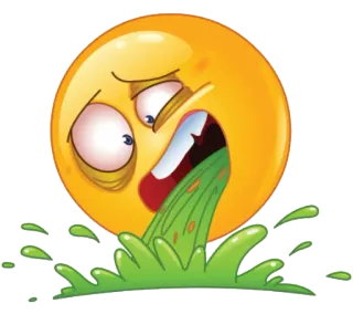 🤢 Emoji, Krank, Kotzen, Erbrechen, Übelkeit telegram sticker