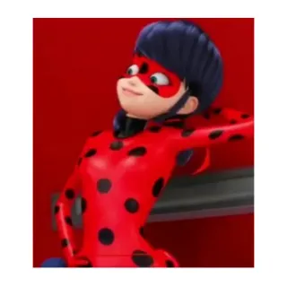😅 Ladybug Miraculous: Tales of Ladybug & Cat Noir Dibujos animados, Mariquita, Superhéroe, Miraculous telegram sticker