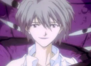 🌟 Kaworu Nagisa Neon Genesis Evangelion Anime, Kaworu, Nagisa, Evangelion, Charakter telegram sticker