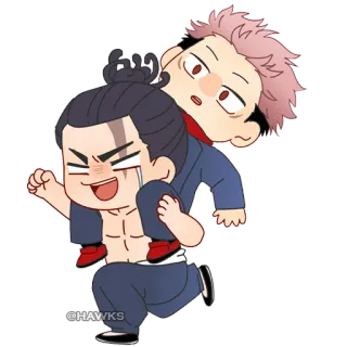 🏃‍♂️ @HAWKS Anime, Charaktere, Cartoon, Illustration, Manga telegram sticker