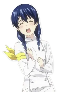 🤤 Megumi Tadokoro Food Wars!: Shokugeki no Soma Anime, Kochen, Koch, Food Wars, Megumi Tadokoro telegram sticker