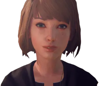 😇 Max Caulfield Life is Strange Life is Strange, Max Caulfield, video game, karakter, potret, perempuan whatsapp sticker