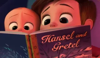 👀 Hansel and Gretel história, livro, crianças, dormir telegram sticker