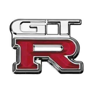 👍 GTR GTR, Nissan, автомобиль, авто, логотип, спорткар, транспорт, эмблема telegram sticker