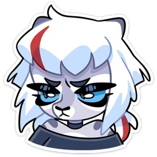 🌟 卡通, 动漫, 可爱, 贴纸, 角色, 兽人 telegram sticker
