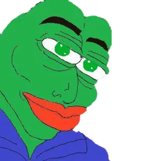 😐 Pepe the Frog Meme, Sapo, Pepe, Desenho animado, Meme da internet whatsapp sticker
