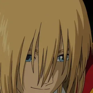 🔮 Howl Howl's Moving Castle Anime, Howl, Le Château Ambulant, Studio Ghibli, Personnage telegram sticker