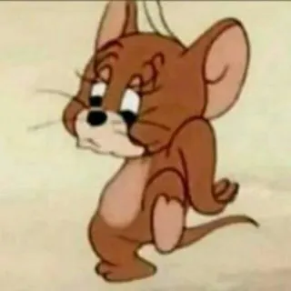 🙁 Jerry Tom and Jerry Desenho animado, Rato, Animação, Jerry, Tom e Jerry telegram sticker