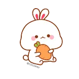 Lovely Tuji- @MochaStickers whatsapp stickers