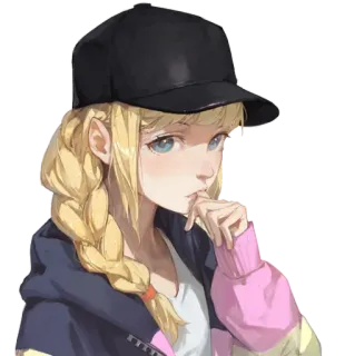 Eiko Tsukimi @Anak_kucing_stiker telegram stickers