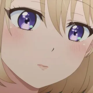 💛 Anime, Fille, Mignon, Portrait telegram sticker