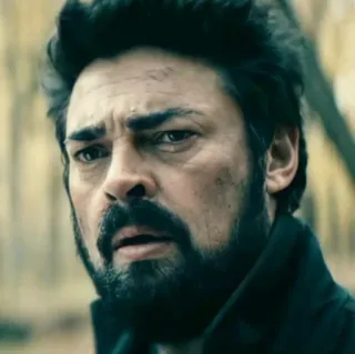 😢 Billy Butcher The Boys The Boys, Billy Butcher, Karl Urban, Série, Amazon Prime, Anti-herói telegram sticker