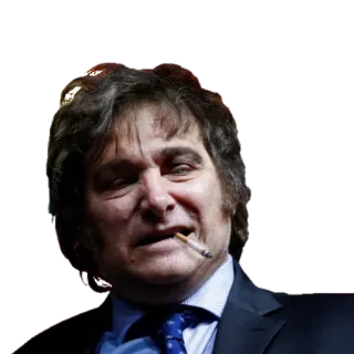 😒 Carlos Indio Solari 가수, 싱어송라이터, 음악가, 담배, 인물 사진 telegram sticker