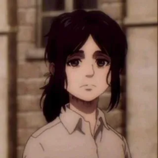 ❤️ Gabi Braun Attack on Titan アニメ, キャラクター, 進撃の巨人, ガビ・ブラウン, マンガ telegram sticker