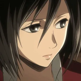 Mikasa Ackerman | @BrokenBat telegram stickers