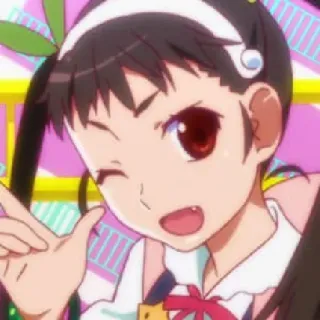 🧿 Hachikuji Mayoi Monogatari Anime, Mädchen, Hachikuji, Mayoi, Monogatari telegram sticker