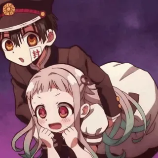 🥦 Hanako-kun Toilet-bound Hanako-kun Аниме, Манга, Hanako-kun, Туалетный мальчик Hanako, Персонаж, Отаку, Японская анимация telegram sticker