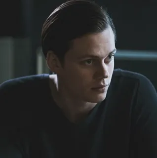 🕸 Bill Skarsgård 俳優, ポートレート, 男性, 有名人, 人物 telegram sticker