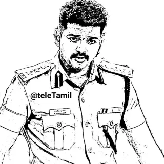 Thalapathy Vijay @teleTamil telegram stickers