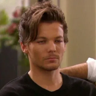 😐 Louis Tomlinson ルイ・トムリンソン, ワン・ダイレクション, 歌手, セレブ, ポートレート telegram sticker
