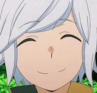 🗻 Bell Cranel Is It Wrong to Try to Pick Up Girls in a Dungeon? Anime, Bell Cranel, Dungeon, Sorriso, Personaggio telegram sticker