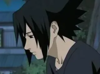 😔 Sasuke Uchiha Naruto Anime, Naruto, Sasuke, Personnage telegram sticker